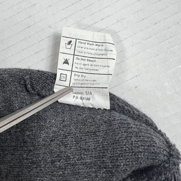 Carhartt Hat Beanie Adult Gray Marked Model No.A18CLH - Picture 7 of 7